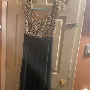 Black flowy dress